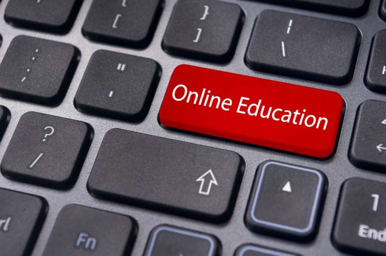 Online Education Graphic