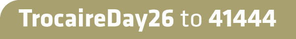 Text TrocaireDay26 to 41444 to Give