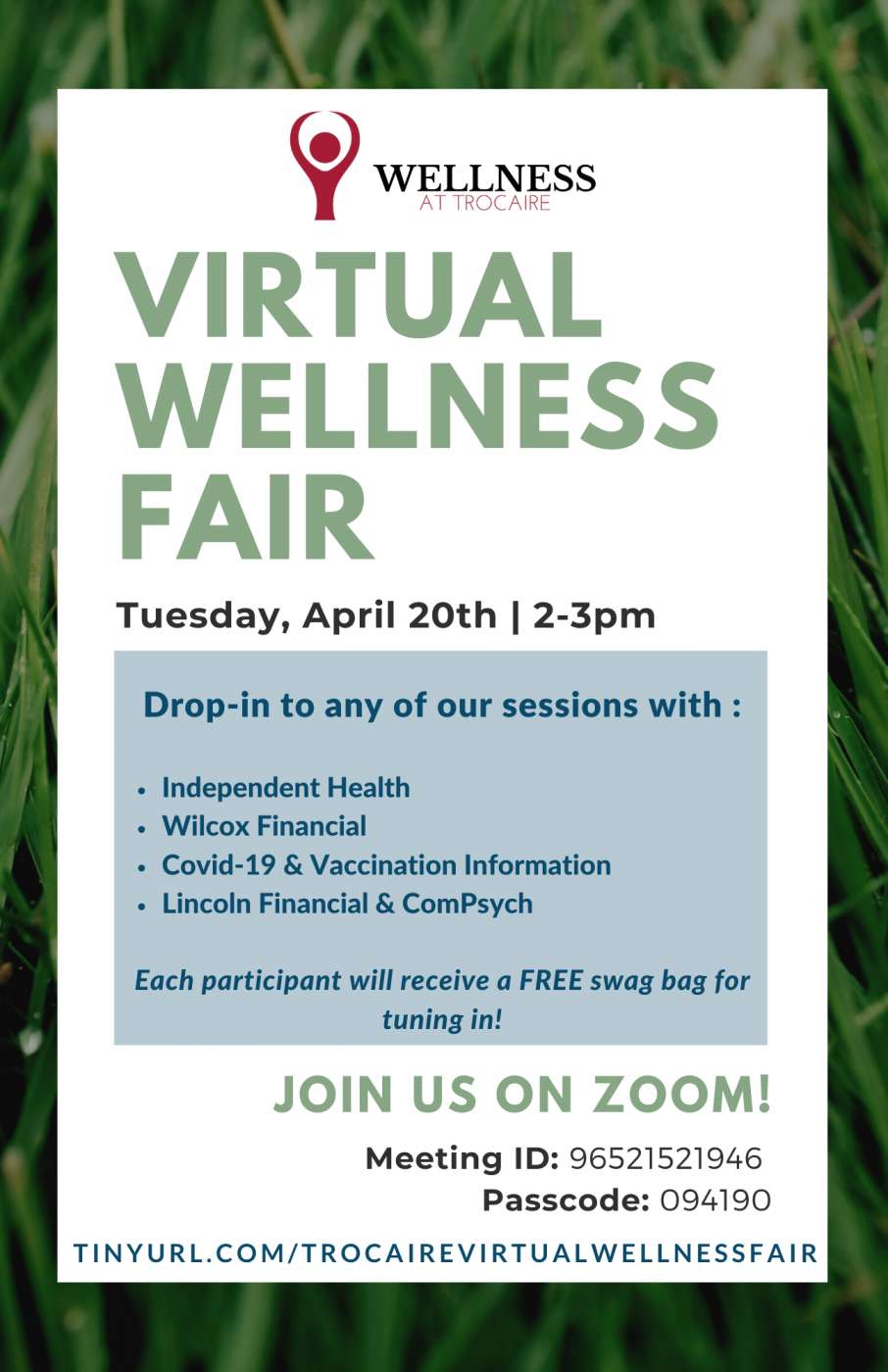 Virtual Wellness Fair graphic